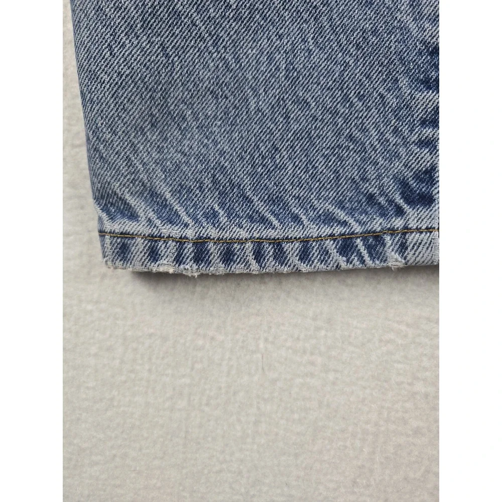 Levis 550 Mens Jeans Size 31 x32 Relaxed Fit Tapered Legs Orange Tab Cotton Blue